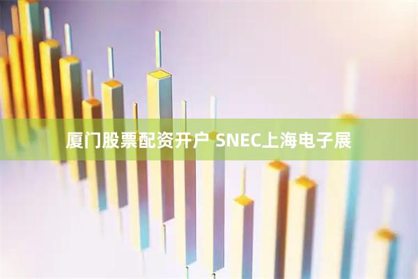 厦门股票配资开户 SNEC上海电子展